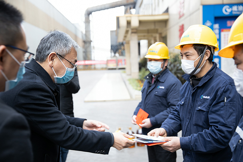 抗擊疫情 心系員工 市總工會送來溫暖(圖2)